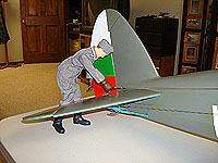 Ivan Cankov model airplane CB-3 Lark Pilot