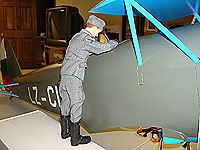 Ivan Cankov model airplane CB-3 Lark Pilot