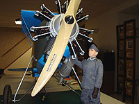 Ivan Cankov model airplane CB-3 Lark Pilot