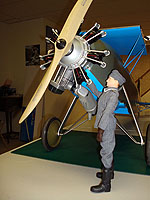 Ivan Cankov model airplane CB-3 Lark Pilot