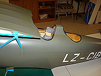 Ivan Cankov model airplane CB-3 Lark Pilot