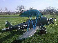 Ivan Cankov model airplane CB-3 Lark