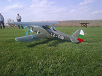 Ivan Cankov model airplane CB-3 Lark