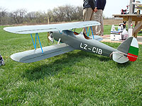 Ivan Cankov model airplane CB-3 Lark