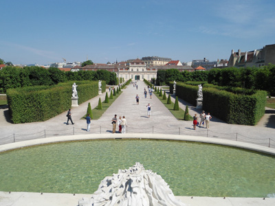 Vienna Belvedere Дворецът Белведере