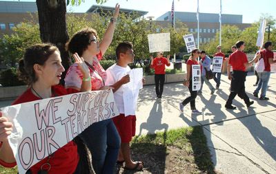 Стачка учители в Чикаго