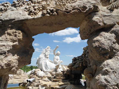 SCHONBRUNN Vienna Виена Шьонбрун - Паметника на Нептун