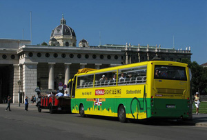Виена Vienna hop on hop off buss