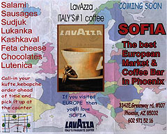 "Sofia" - European Market Deli & Coffee Bar, Arizona