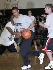 Баскетболният тим на Барак Обама