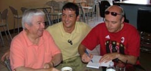 Орлин Крумов, Шефкет Чападжиев, и Русен Русев /в средата/.