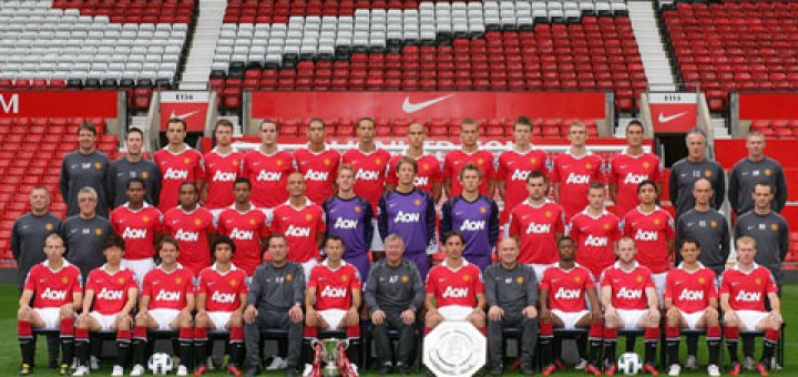 Съставът на „Манчестър Юнайтед”
