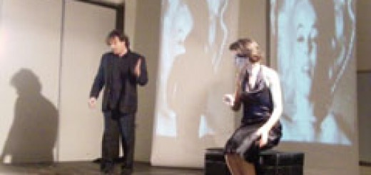 “One Way Theater” - Пиесата „Револверът”, автор и режисьор Мая Праматарова, в главните роли Джина Ди Донато от Ню Йорк и Иван Ангелов, Чикаго