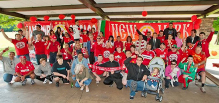 Фен-клубът на ЦСКА в Чикаго