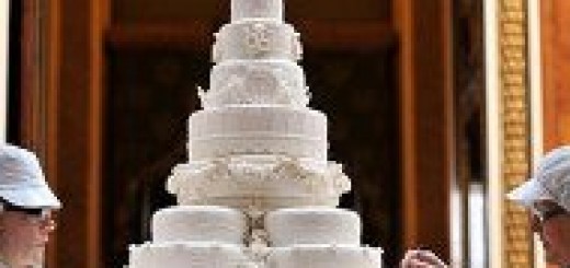 Най-скъпите сватбени торти